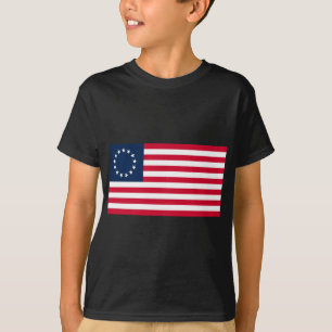 戦争のBetsy Rossの革命的な旗 Tシャツ