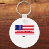 戦争のjGibneyの利益に博物館のZazzleのGIをしないで下さい キーホルダー (正面)