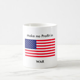 戦争のjGibneyの利益に博物館のZazzleのGIをしないで下さい コーヒーマグカップ