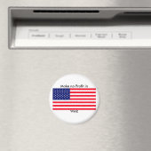 戦争のjGibneyの利益に博物館のZazzleのGIをしないで下さい マグネット (インサイチュ (食洗機))