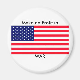 戦争のjGibneyの利益に博物館のZazzleのGIをしないで下さい マグネット