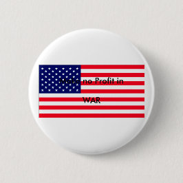 戦争のjGibneyの利益に博物館のZazzleのGIをしないで下さい 缶バッジ