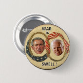 戦争はうねりボタンです 缶バッジ (正面&裏面)