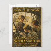 戦争はがき勝ち ポストカード (正面/裏面)