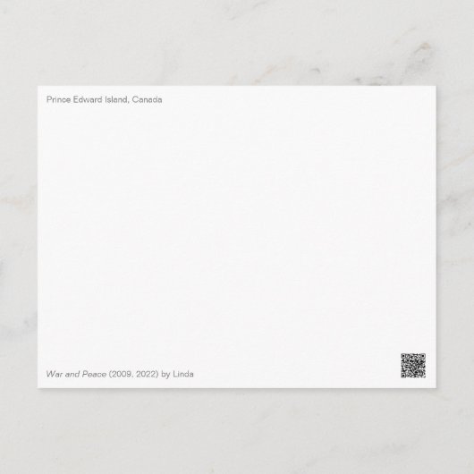 戦争はがき ポストカード (裏面)