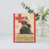 戦争はがき、ヴィンテージ赤十字 ポストカード (スタンド正面)