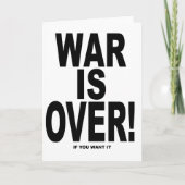 戦争はそれがほしいと思えば終わりました シーズンカード (正面)