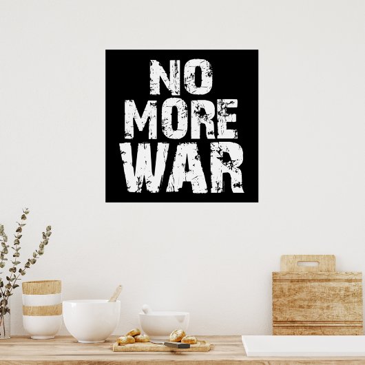 戦争はもう終わる ポスター (キッチン)