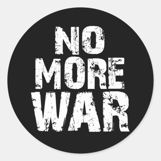 戦争はもう終わる ラウンドシール (正面)