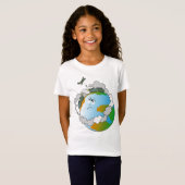 戦争はダメだ！T-シャツ Tシャツ (正面フル)