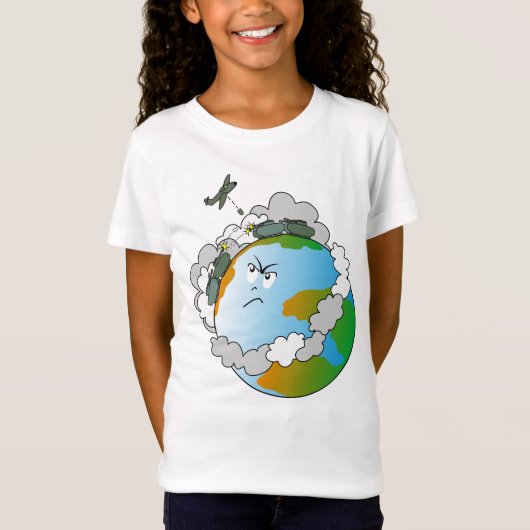 戦争はダメだ！T-シャツ Tシャツ (正面)