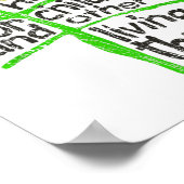 戦争は健全ではない1967 ポスター (角)