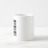 戦争は平和である自由は奴隷である コーヒーマグカップ (中央)