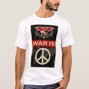 戦争は平和ワイシャツです Tシャツ