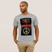 戦争は平和ワイシャツです Tシャツ (正面フル)