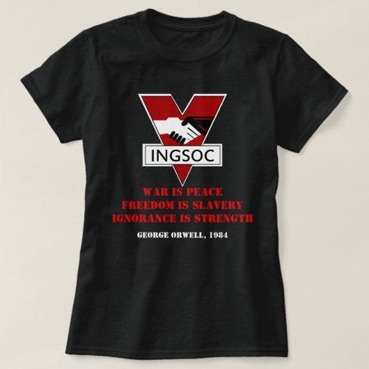 戦争は平和Tシャツ Tシャツ (デザイン正面)