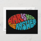 戦争は役に立たぬ ポストカード (正面/裏面)