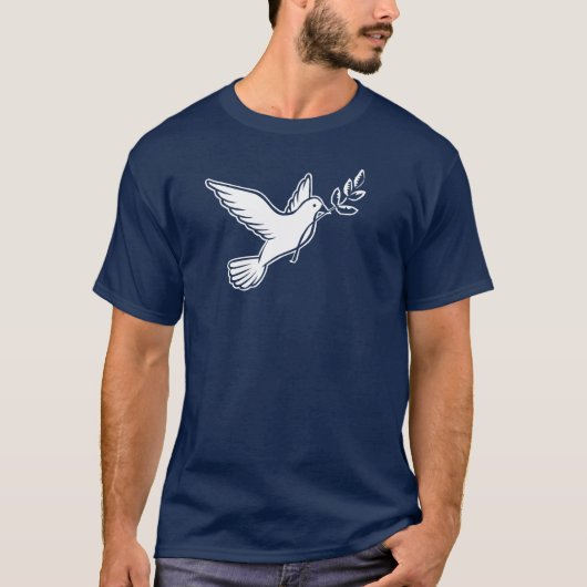 戦争は答えではない Tシャツ (正面)