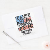 戦争は終わりました! スクエアシール (封筒)