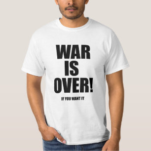 戦争は終わりました Tシャツ