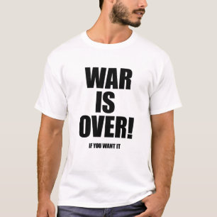 戦争は終わりました Tシャツ