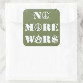 戦争は終わり スクエアシール (バッグ)