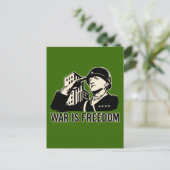 戦争は自由である ポストカード (スタンド正面)