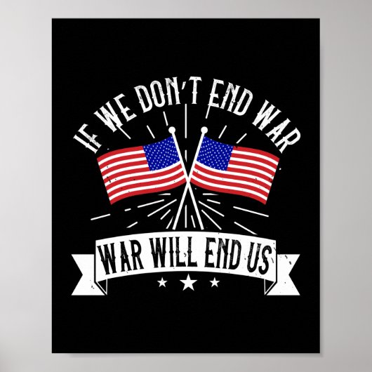 戦争もしは終わらない、戦争は終わる ポスター (正面)
