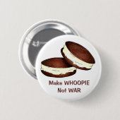 戦争をしない者を平和の愛を犠牲にする 缶バッジ (正面&裏面)