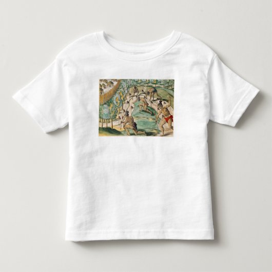 戦争を宣言する方法 トドラーTシャツ (正面)