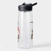戦争を止めろ | 25oz ウォーターボトル (左面)