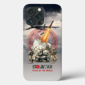 戦争を止めろ| Case-Mate iPhoneケース (裏面)