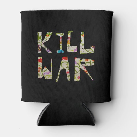 戦争を殺す 缶クーラー (正面)