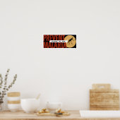 戦争を短縮し、マラリアを予防する ポスター (キッチン)