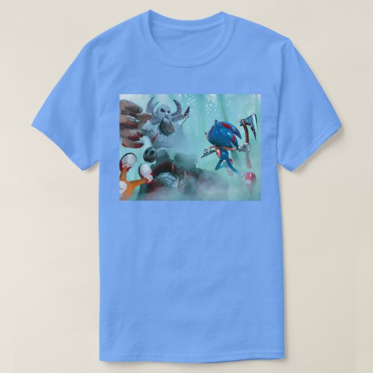 戦争ゲーム Tシャツ (デザイン正面)
