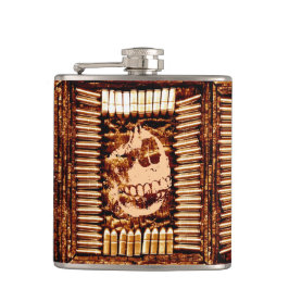 戦争スカル フラスク