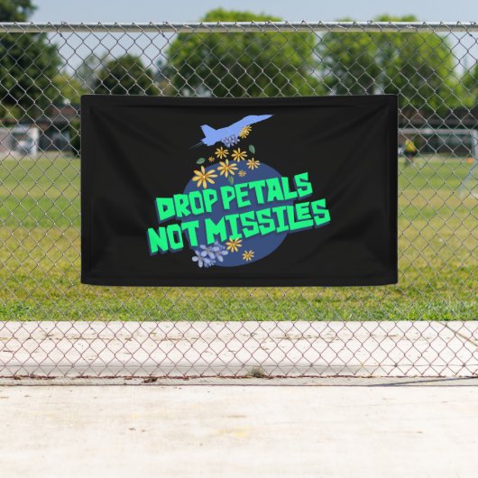 戦争ストップの旗 横断幕 (インサイチュ)