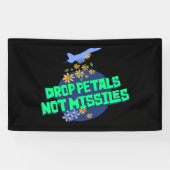 戦争ストップの旗 横断幕 (横)