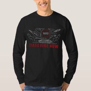 戦争ストップ終了Tシャツ Tシャツ