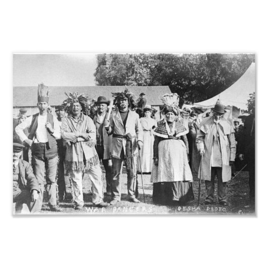 戦争ダンサーLouis Pesha写真ウォルポール島 フォトプリント (正面)