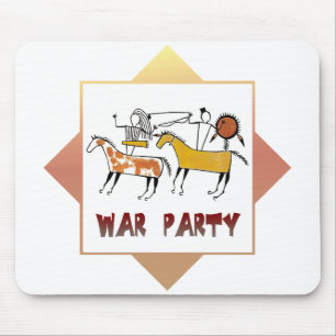 戦争パーティー マウスパッド