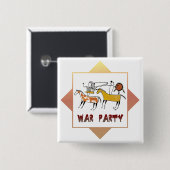 戦争パーティー 缶バッジ (正面&裏面)
