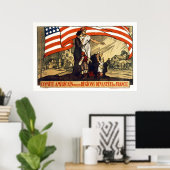 戦争フランスのレリーフ、 浮き彫りポスター – 1917 ポスター (ホームオフィス)