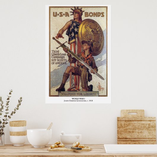 戦争ポスター(30) ポスター (キッチン)