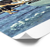 戦争中にハイキングに出る ポスター (角)