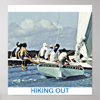 戦争中にハイキングに出る ポスター