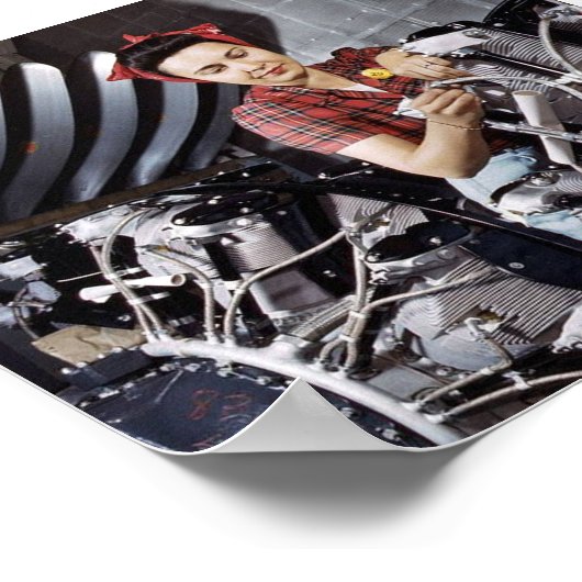 戦争中の女#2 ポスター (角)