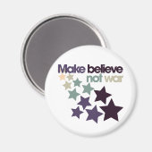 戦争信じをしない マグネット (正面/裏面)
