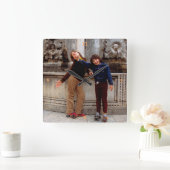 戦争前に。 スクエア壁時計 (ホーム)