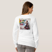 戦争反対！平和を！ Tシャツ (裏面フル)